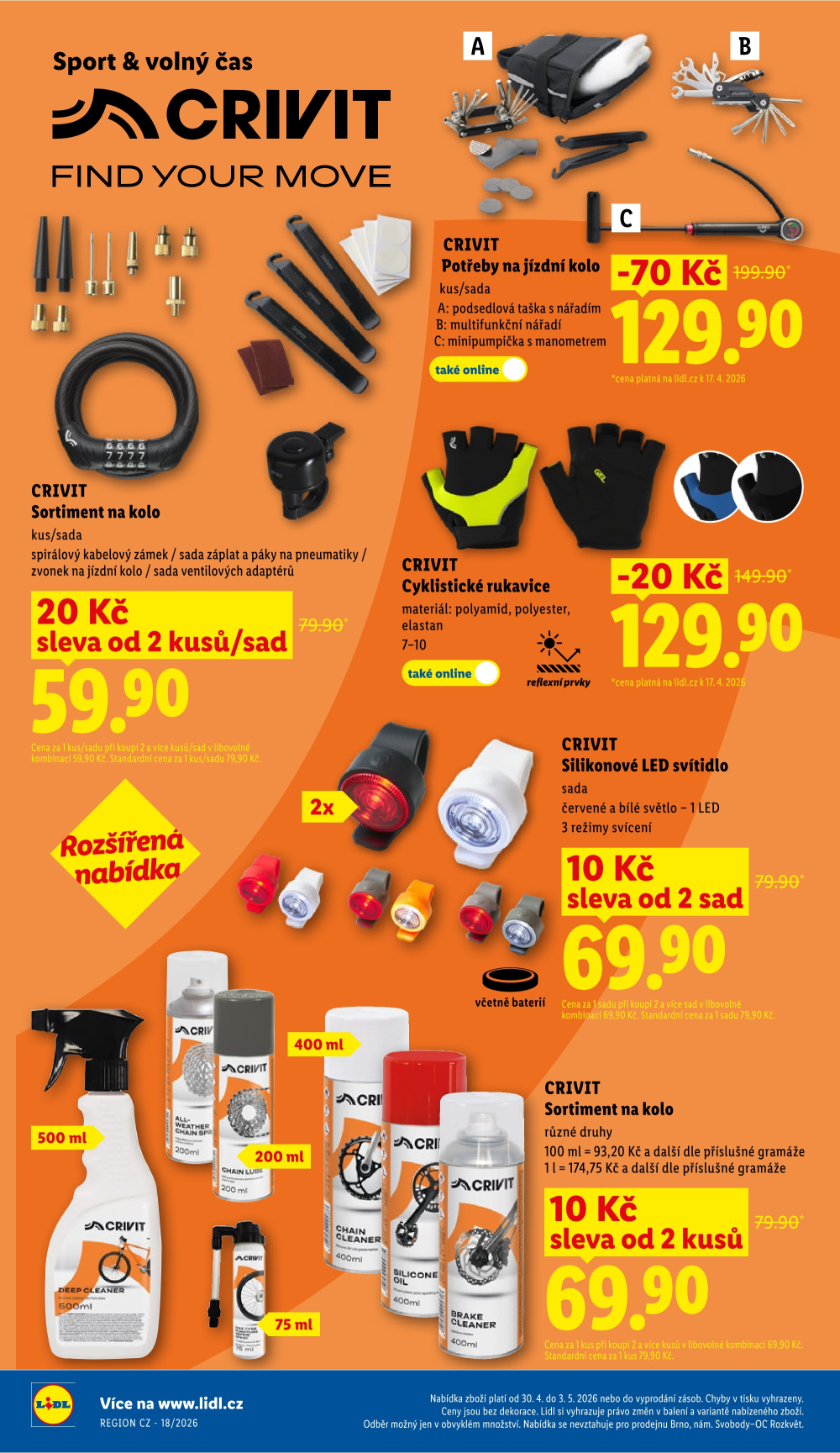 Leták Lidl leták - Nabídka spotřebního zboží - strana 16