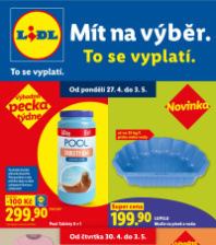 Akční leták Lidl  - Nabídka spotřebního zboží