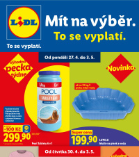 Akční leták Lidl  - Nabídka spotřebního zboží
