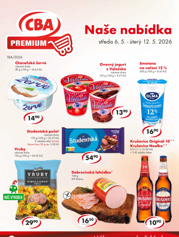CBA Premium leták