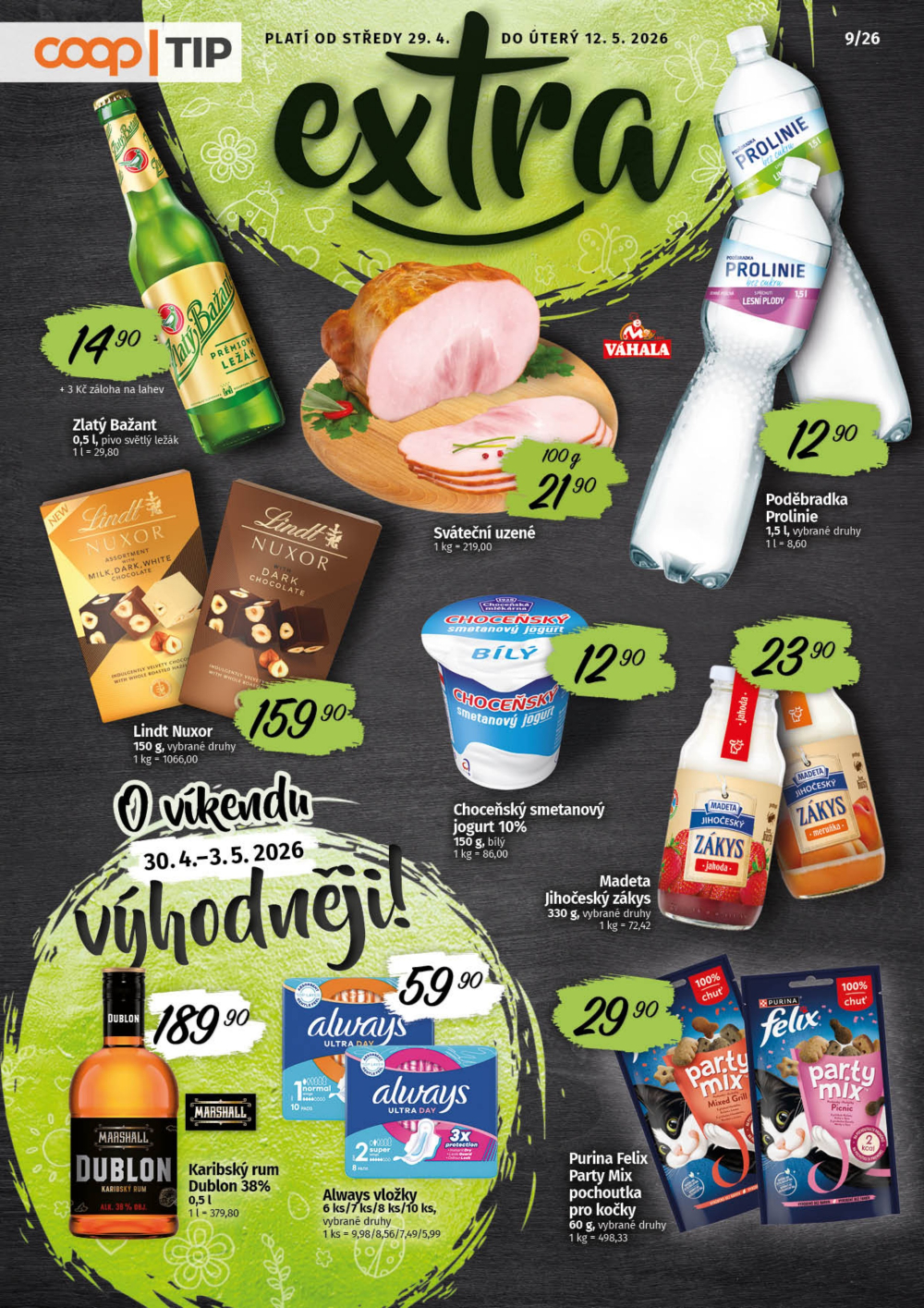 Leták COOP leták - TIP Extra - strana 1