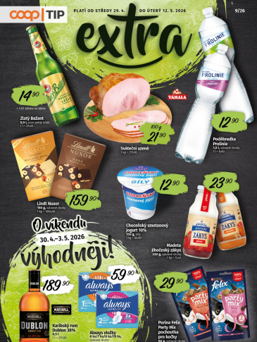 COOP leták - TIP Extra