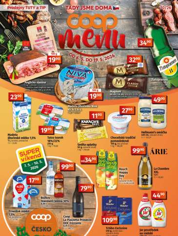 COOP leták - TIP a TUTY Menu