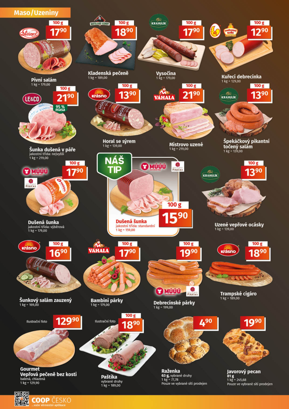 Leták COOP leták - TIP a TUTY Menu - strana 2