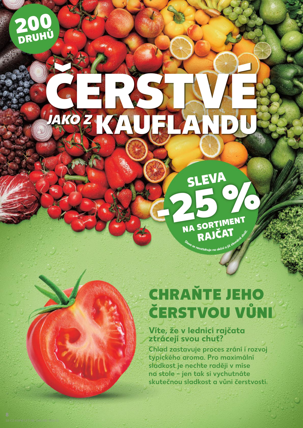 Leták Kaufland leták Pardubice - Rosice - strana 8