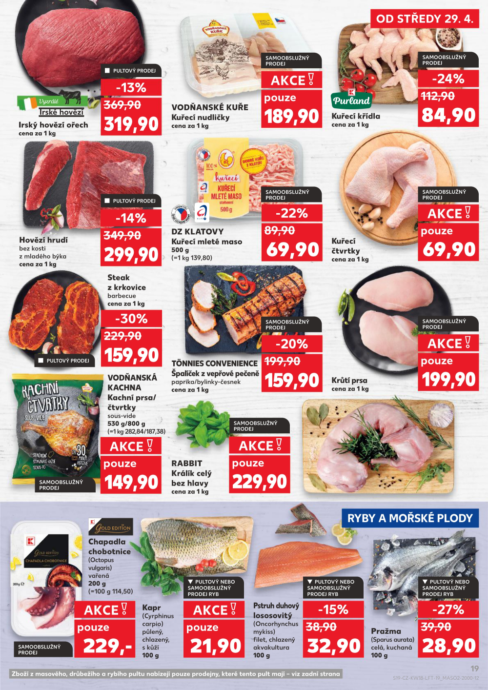 Leták Kaufland leták Brno - Slatina - strana 19