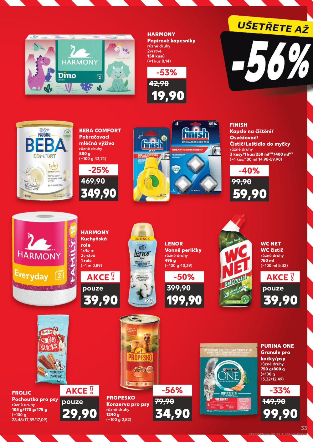 Leták Kaufland leták Praha 3 - Jarov - strana 33