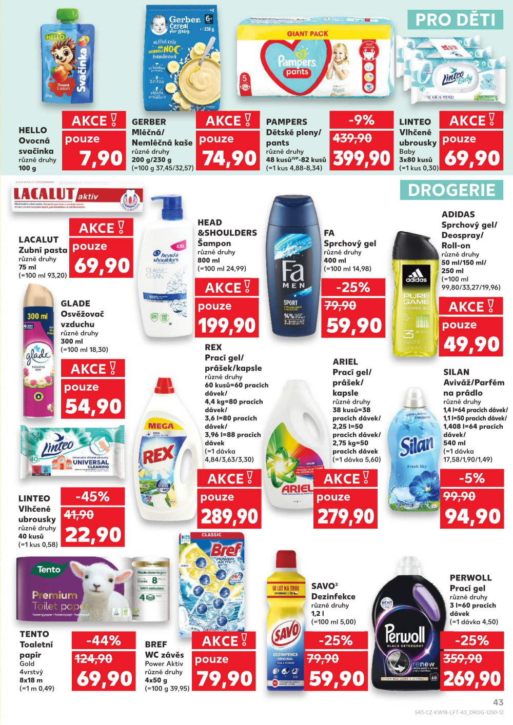 Leták Kaufland leták Havířov - strana 43