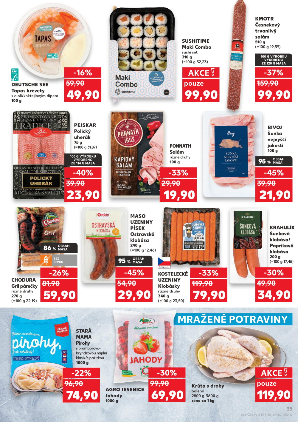 Leták Kaufland leták Domažlice - strana 35