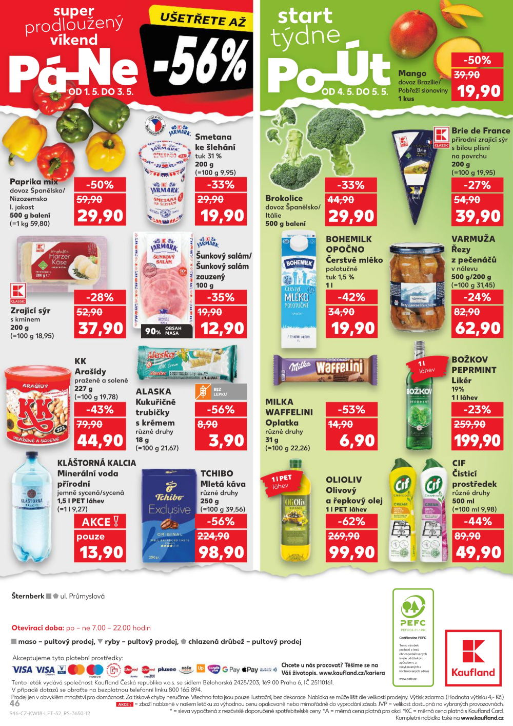 Leták Kaufland leták Šternberk - strana 46