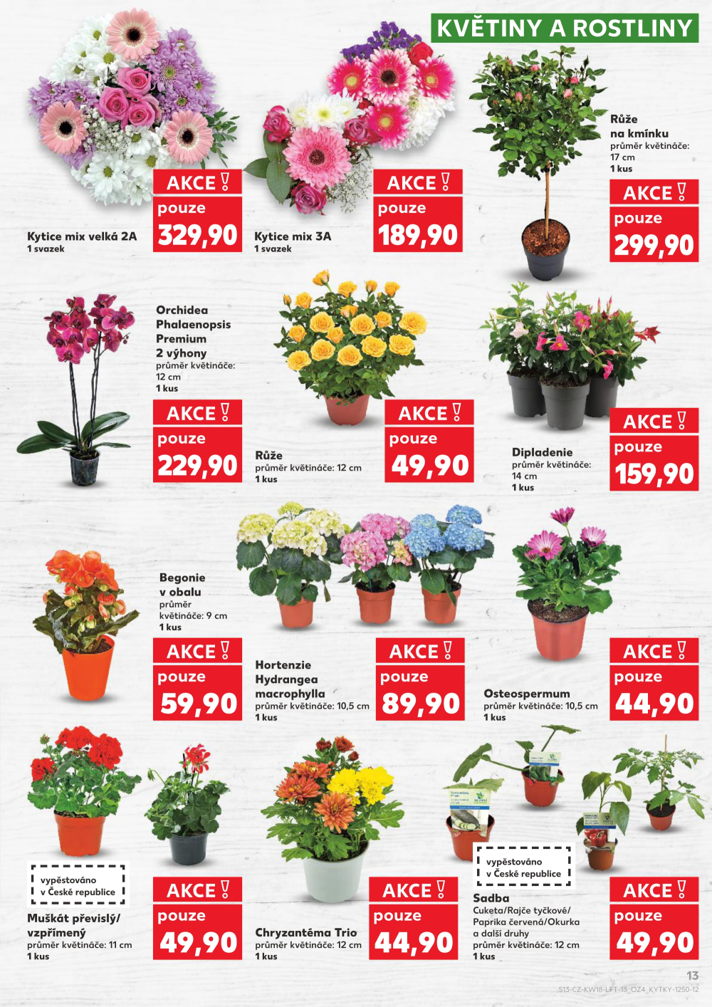 Leták Kaufland leták Praha - Barrandov - strana 13