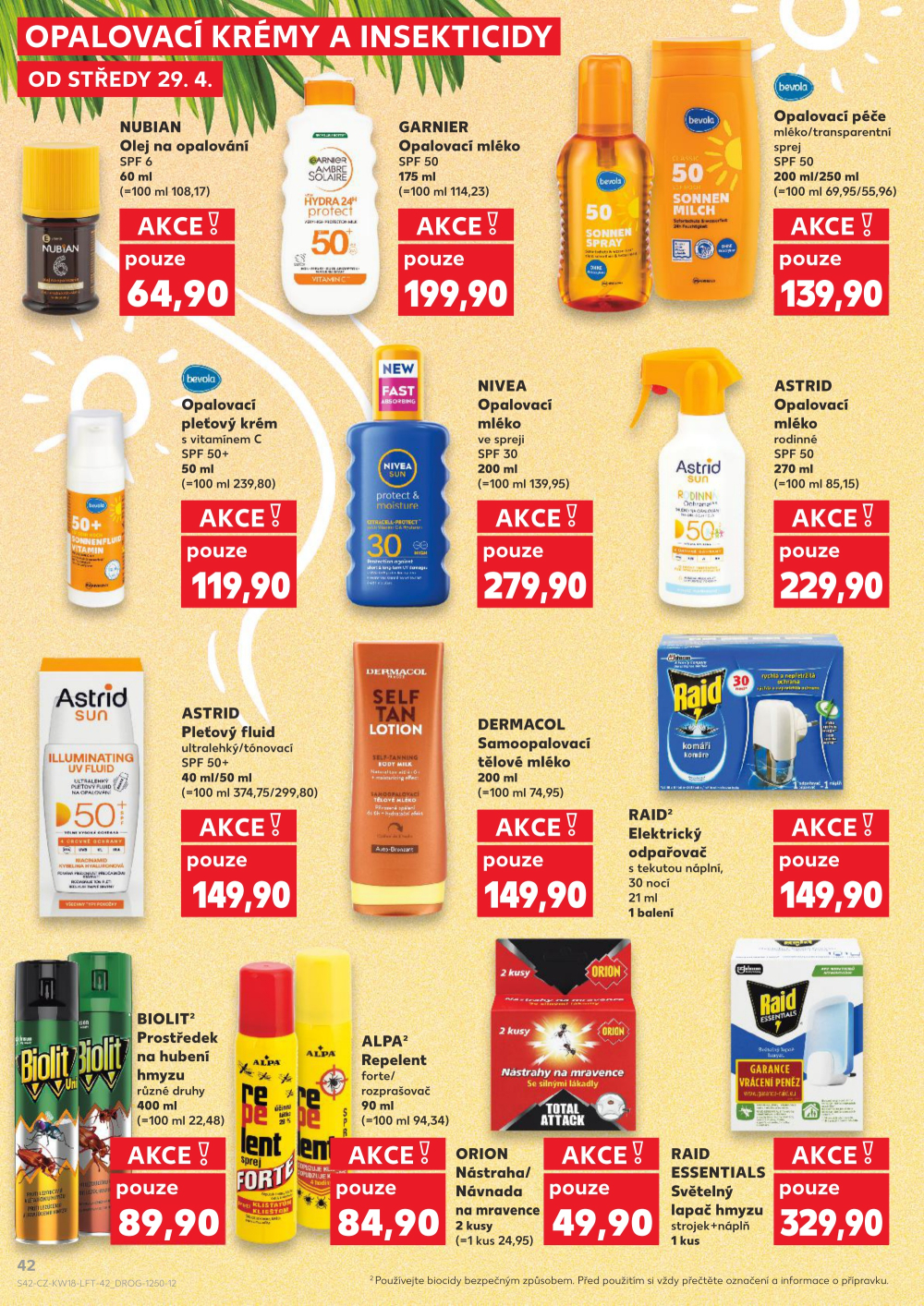 Leták Kaufland leták Brno - Ponava - strana 42