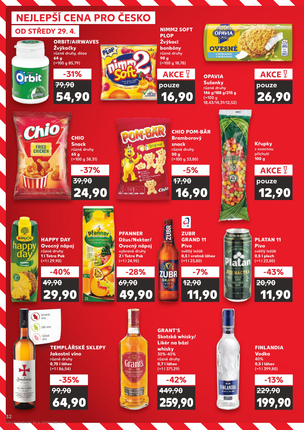 Leták Kaufland leták Hustopeče - strana 32