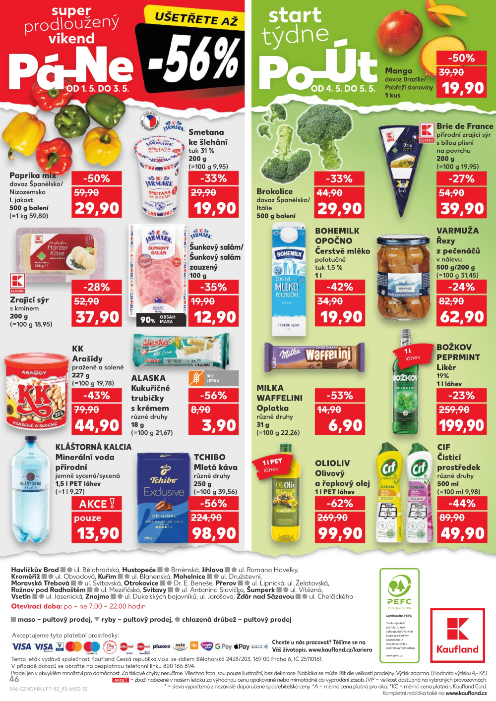 Leták Kaufland leták Hustopeče - strana 46