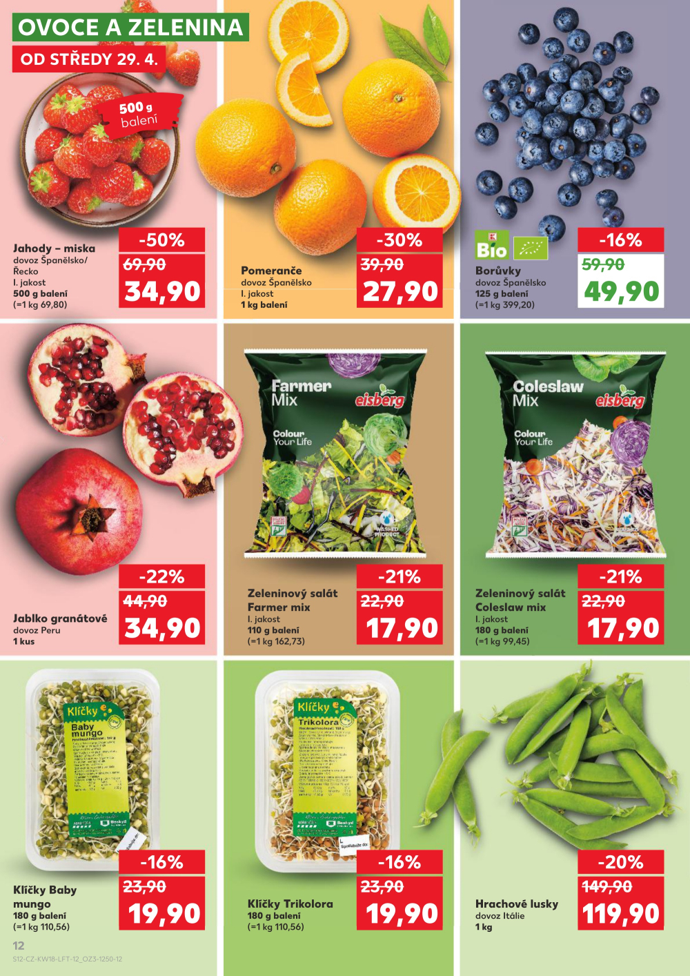 Leták Kaufland leták Plzeň, Karlovarská - strana 12