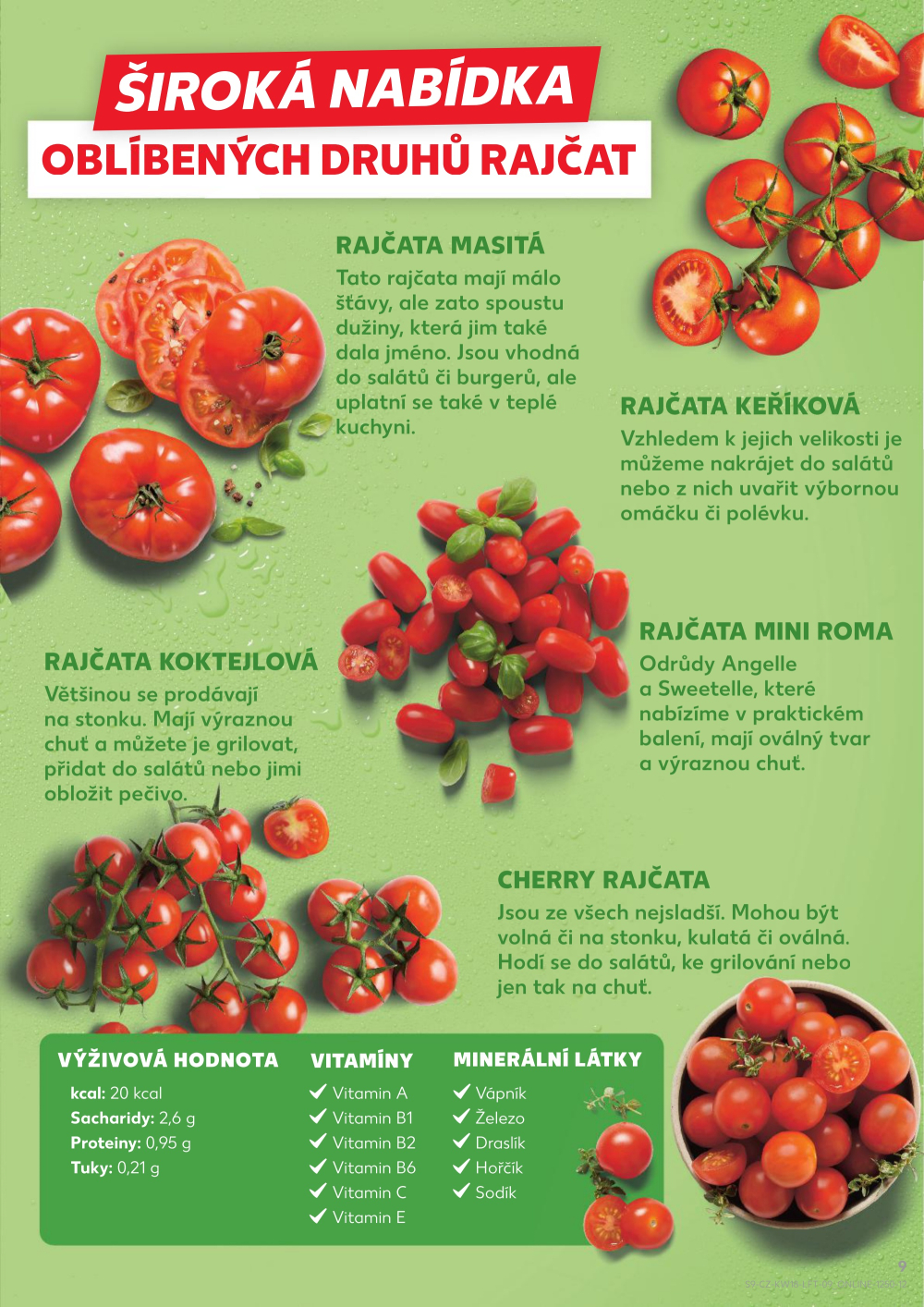 Leták Kaufland leták Veselí nad Lužnicí - strana 9