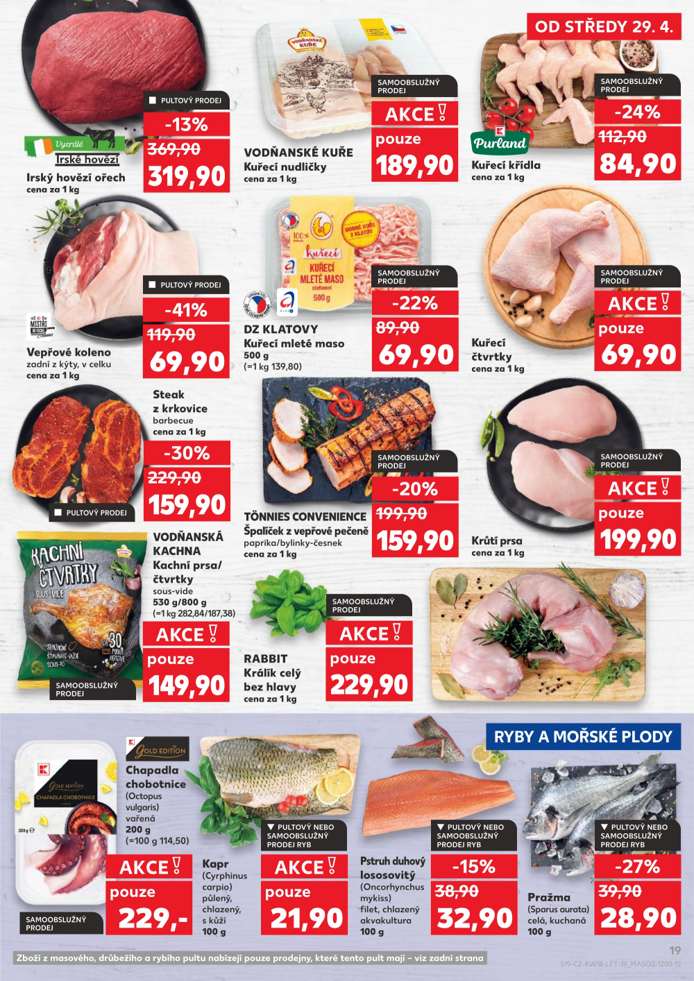 Leták Kaufland leták Hořovice - strana 19