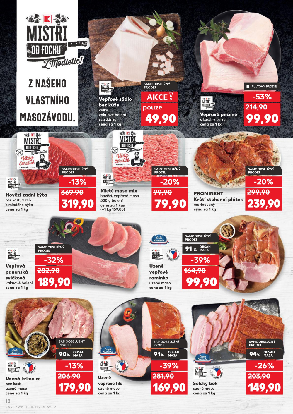 Leták Kaufland leták Žďár nad Sázavou - strana 18