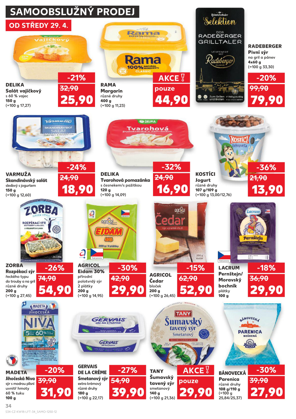 Leták Kaufland leták Žďár nad Sázavou - strana 34