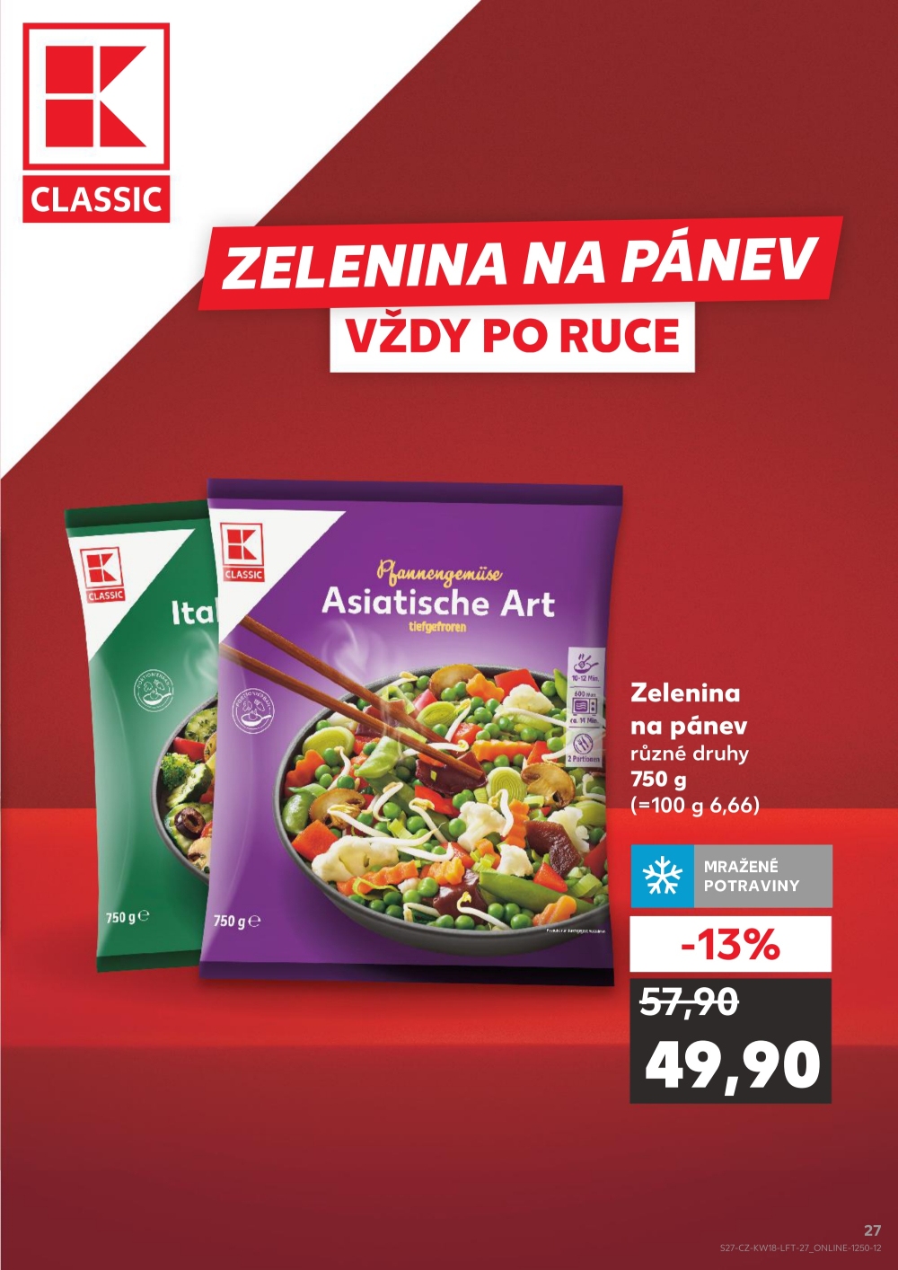 Leták Kaufland leták Brno - Bohunice - strana 27