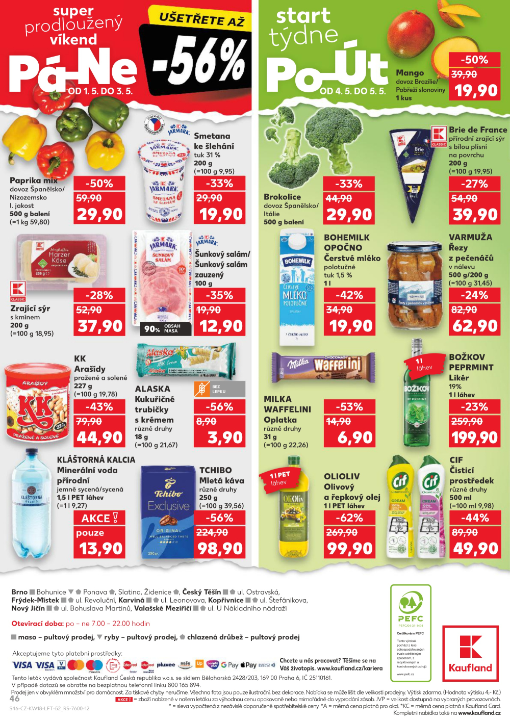 Leták Kaufland leták Brno - Bohunice - strana 46