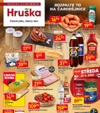 Akční leták Hruška 