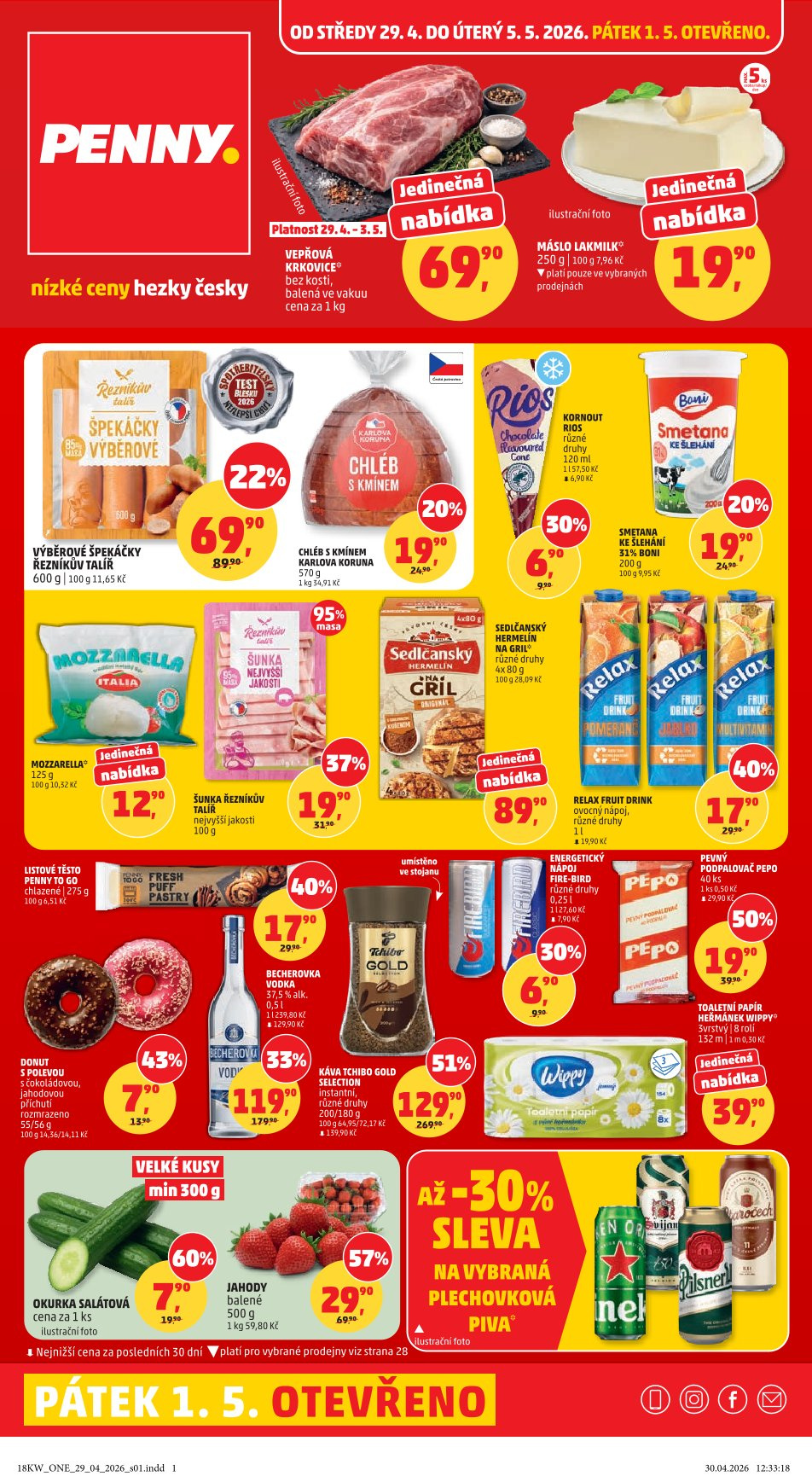 Leták Penny Market leták - strana 1