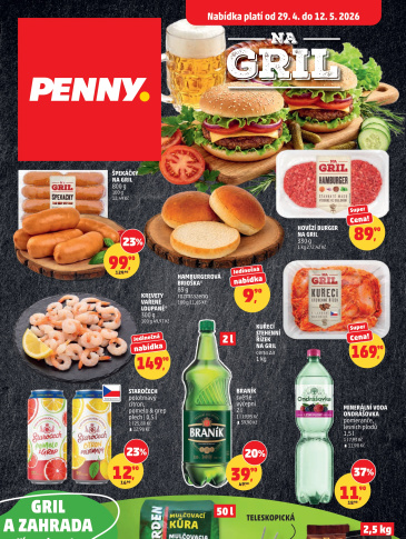 Penny Market leták - Na Gril
