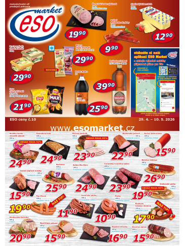 ESO MARKET leták