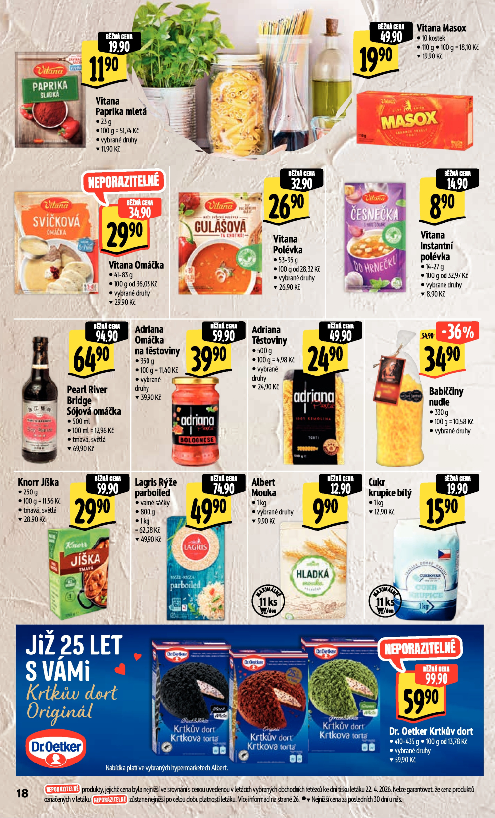 Leták Albert Hypermarket leták - strana 26