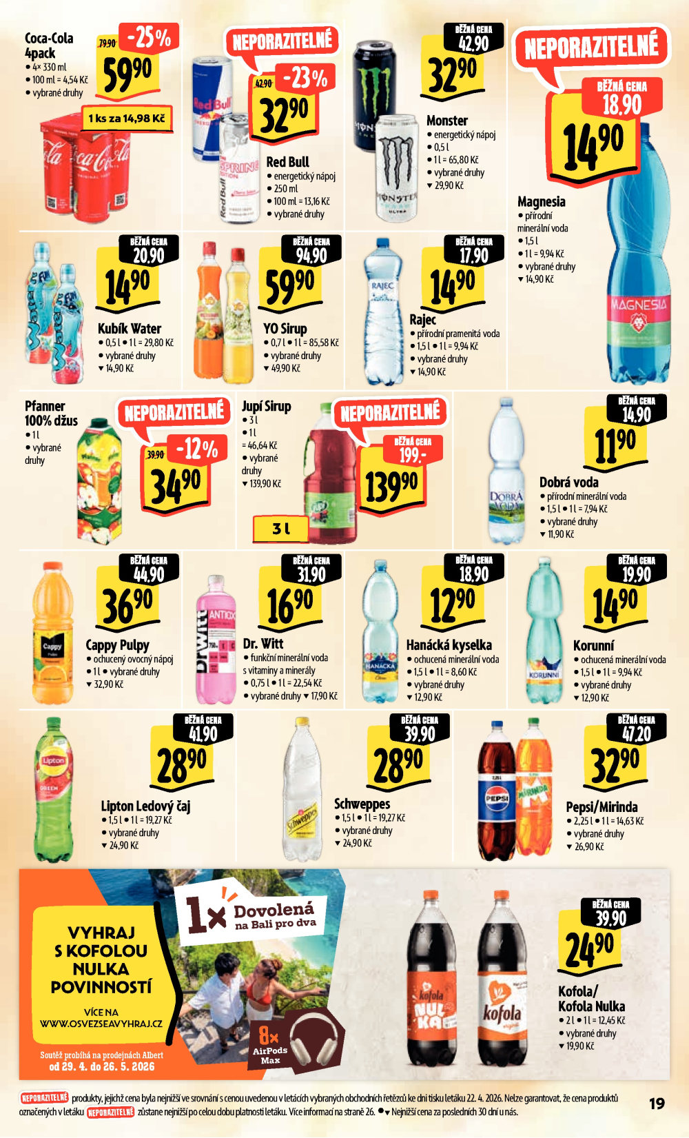 Leták Albert Hypermarket leták - strana 27