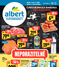 Akční leták Albert Supermarket 