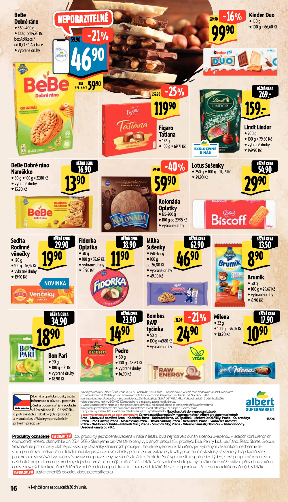 Leták Albert Supermarket leták - strana 24