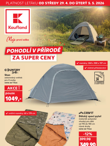 Kaufland leták - Spotřební zboží