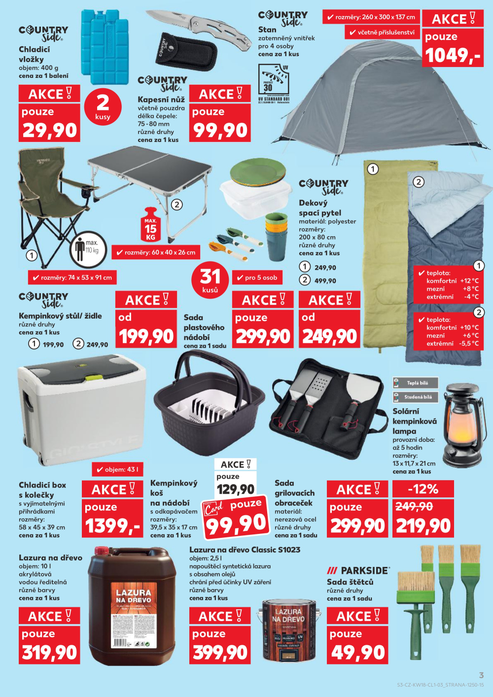 Leták Kaufland leták - Spotřební zboží - strana 3