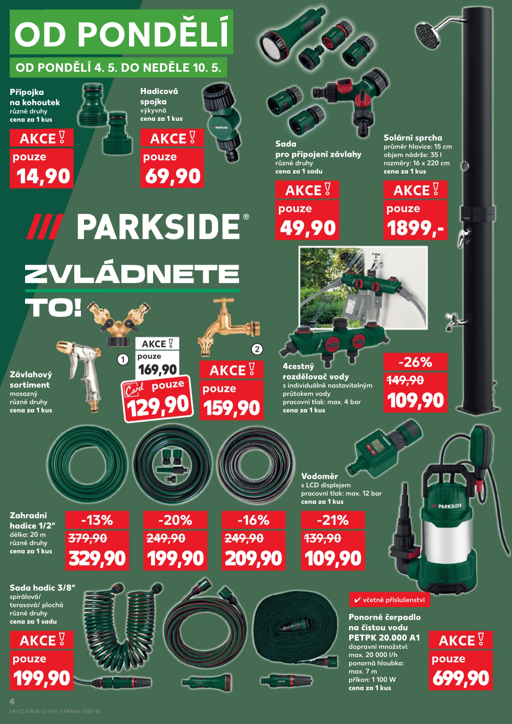Leták Kaufland leták - Spotřební zboží - strana 4