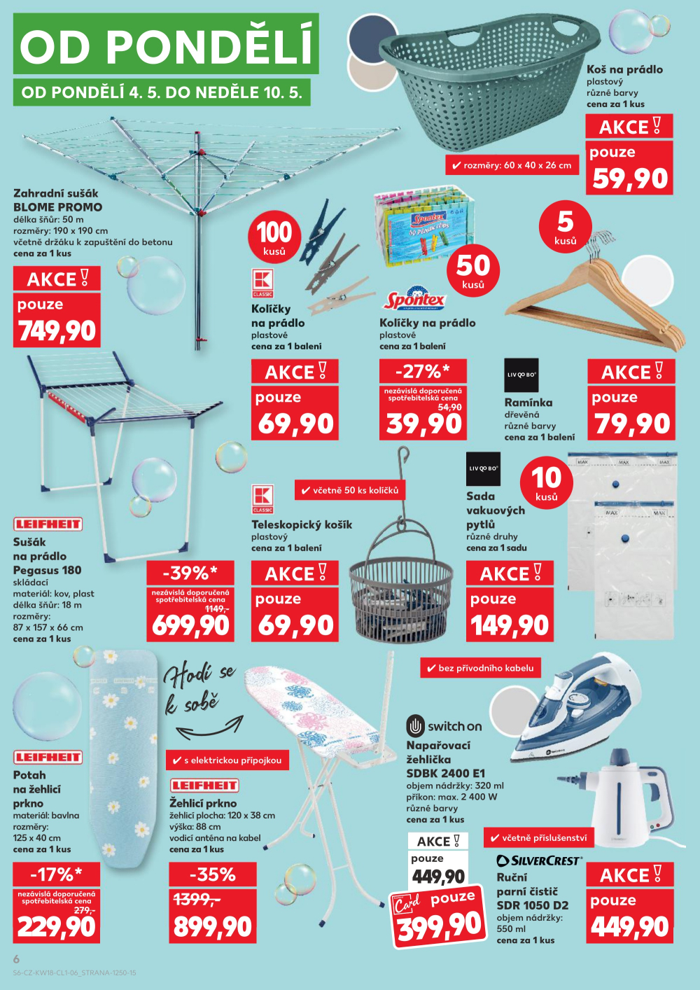 Leták Kaufland leták - Spotřební zboží - strana 6