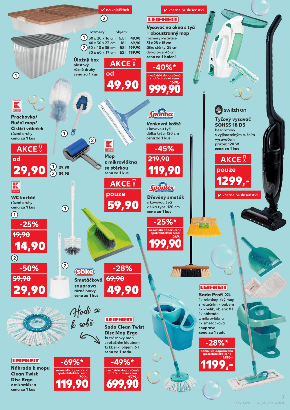 Leták Kaufland leták - Spotřební zboží - strana 7