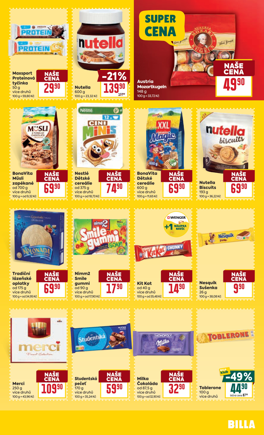 Leták BILLA velký leták - strana 19