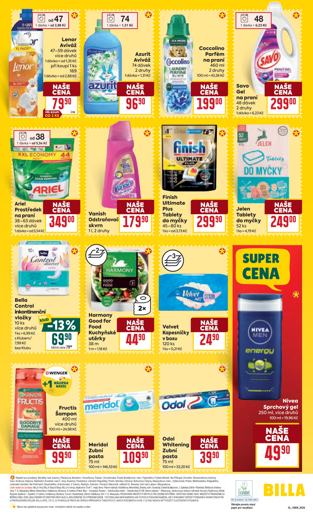 Leták BILLA velký leták - strana 25