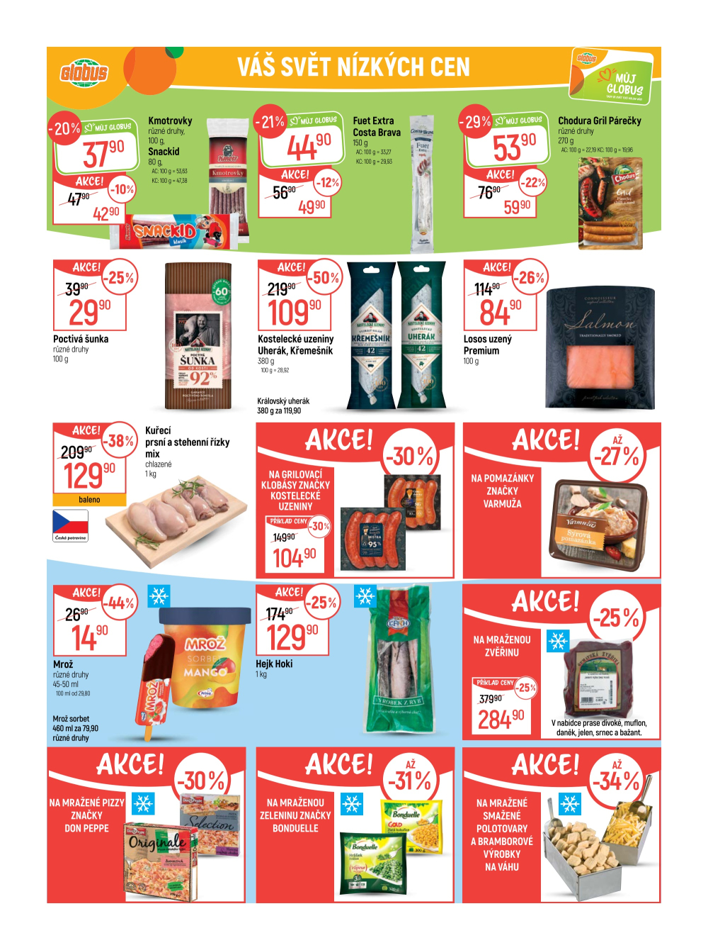 Leták Globus leták Praha - Černý Most - strana 23