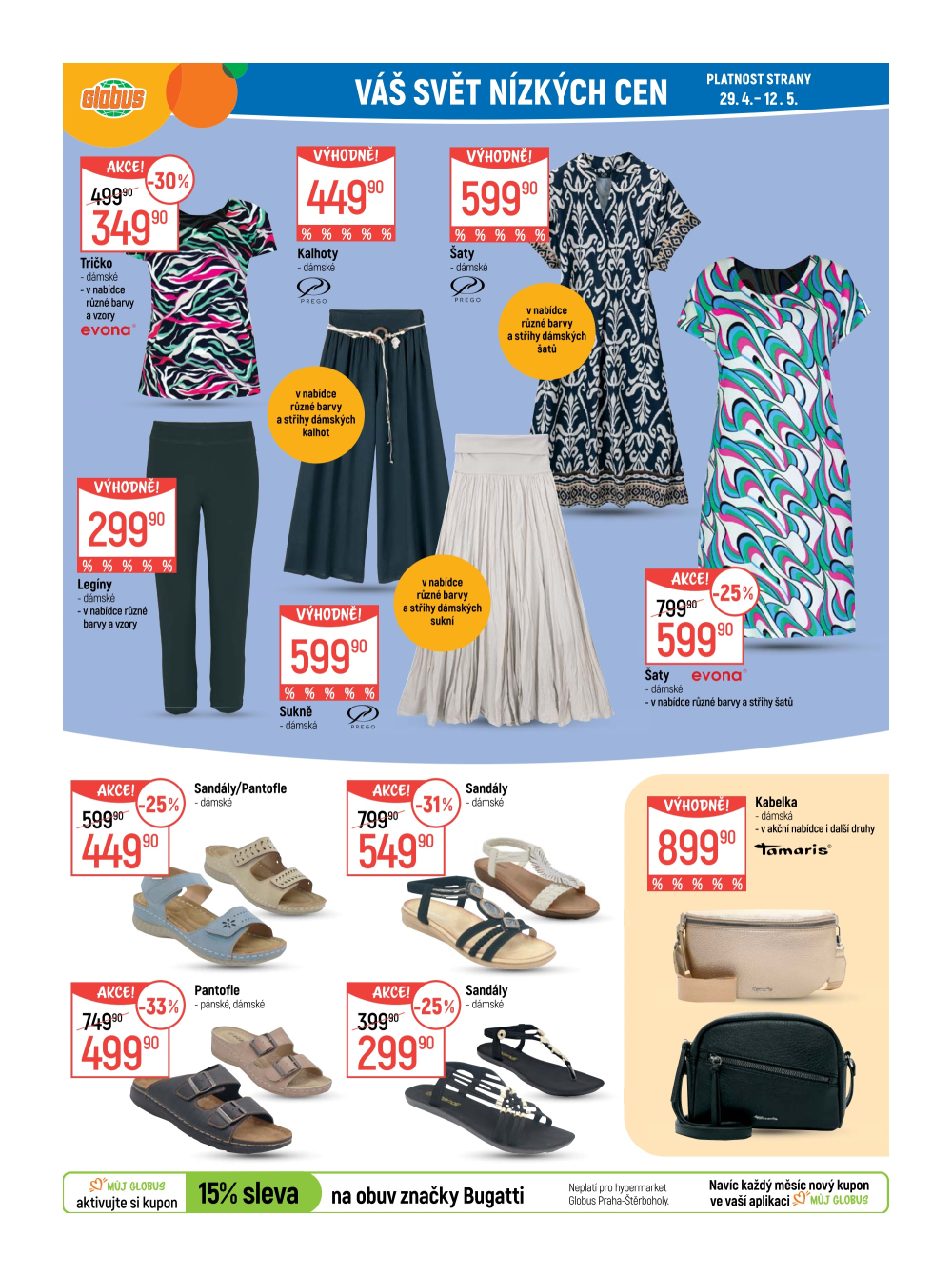 Leták Globus leták Praha - Černý Most - strana 29