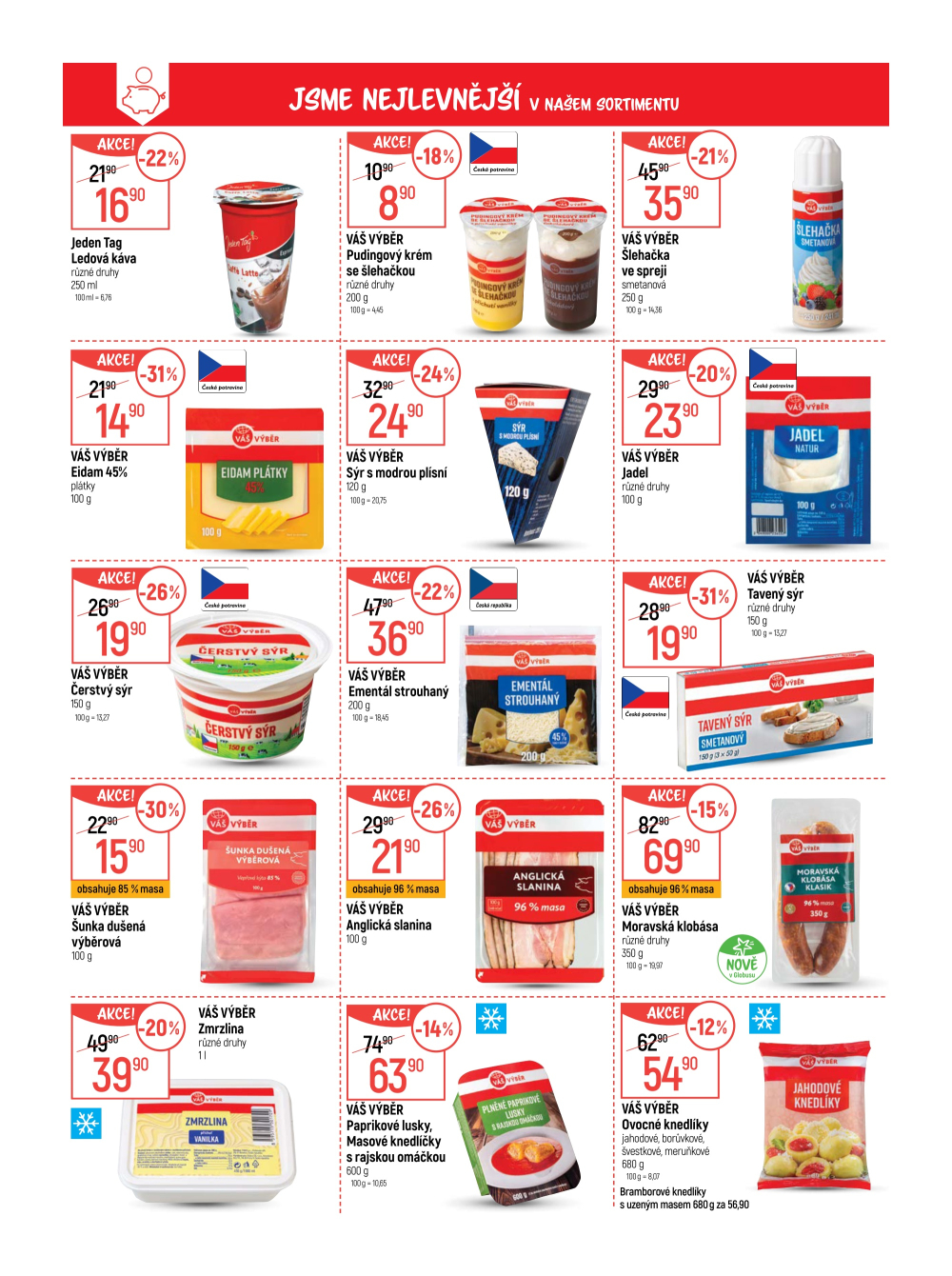 Leták Globus leták Praha - Černý Most - strana 3