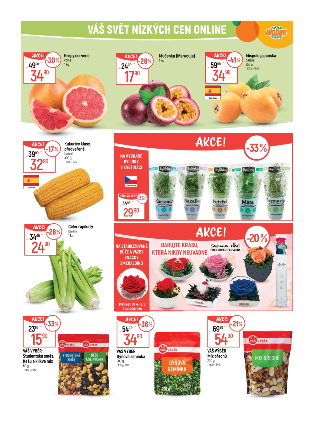 Leták Globus leták Praha - Čakovice - strana 21