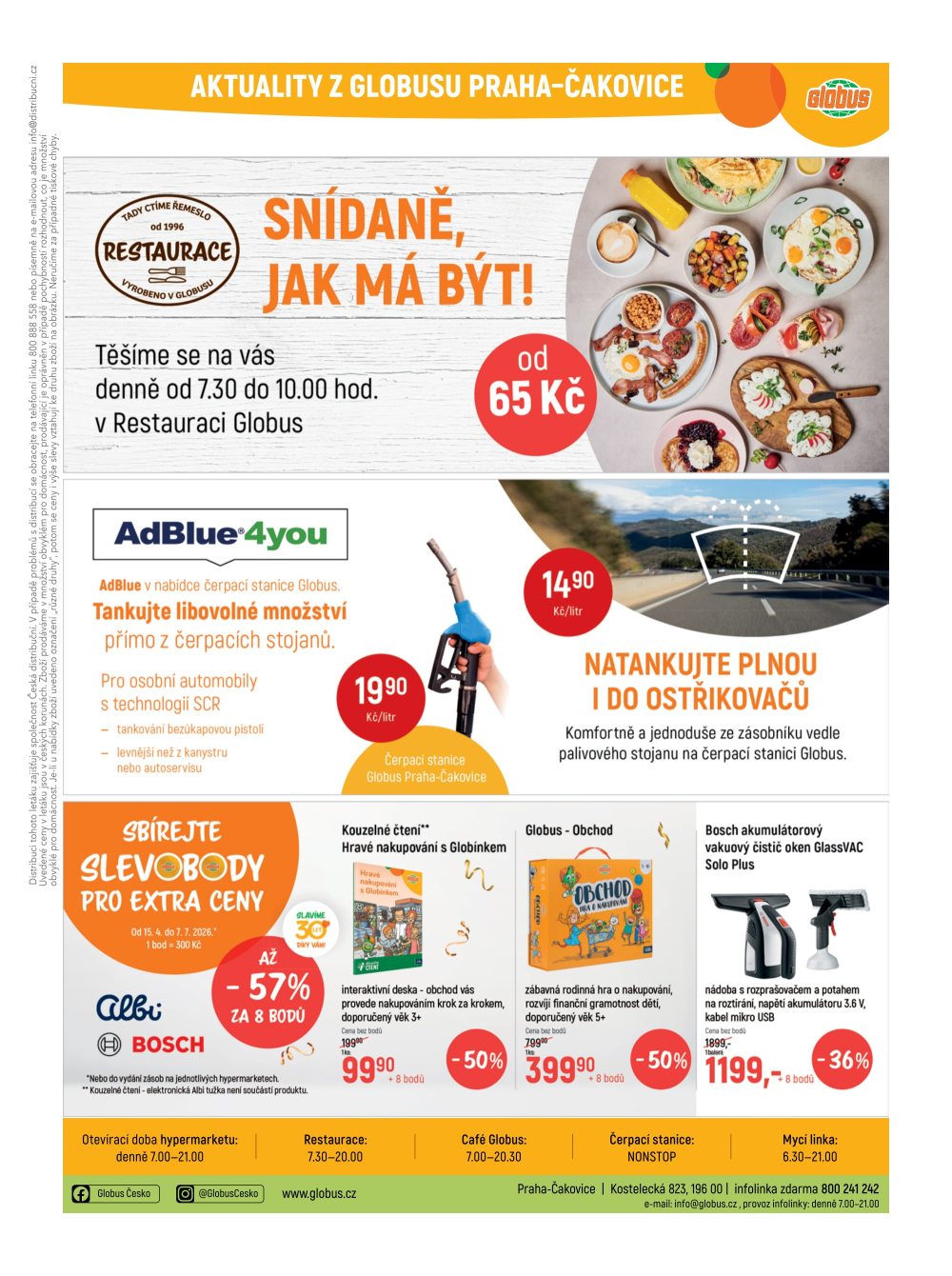 Leták Globus leták Praha - Čakovice - strana 32
