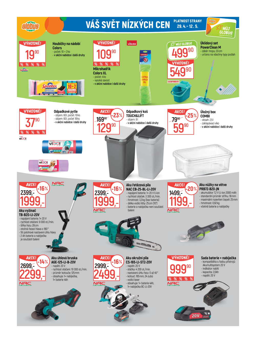 Leták Globus leták Praha - Zličín - strana 31