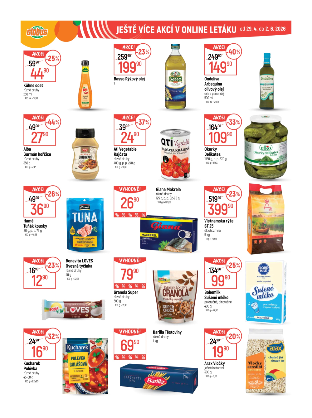 Leták Globus leták Praha - Zličín - strana 34