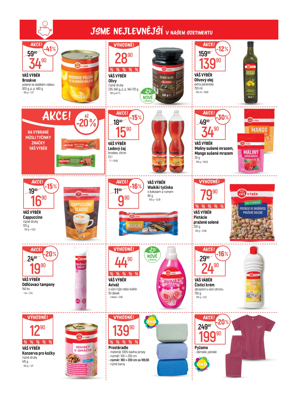 Leták Globus leták Praha - Zličín - strana 4