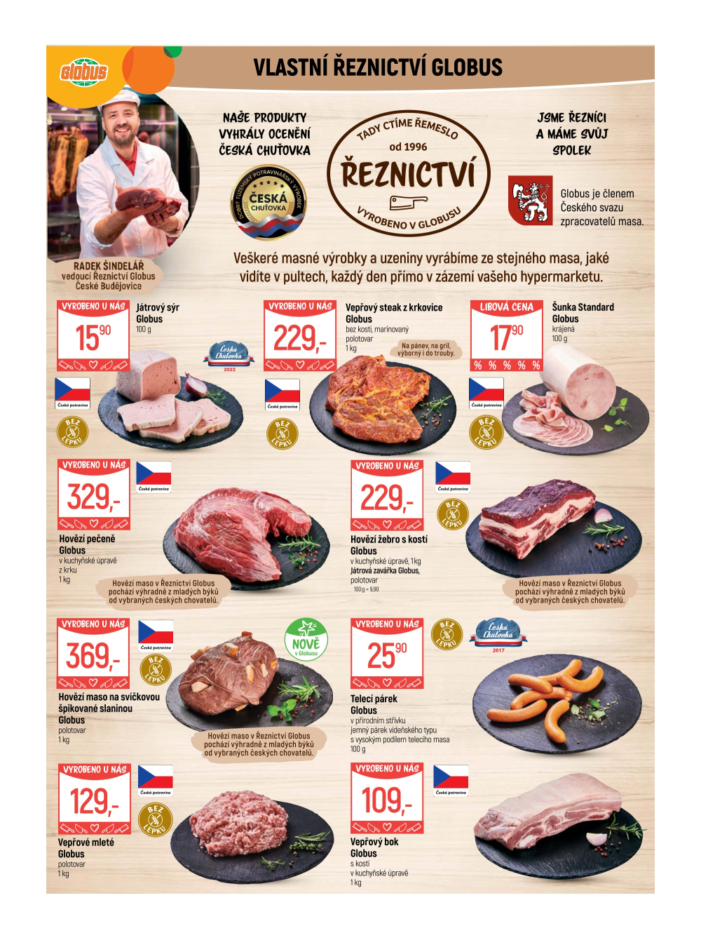 Leták Globus leták České Budějovice - strana 5
