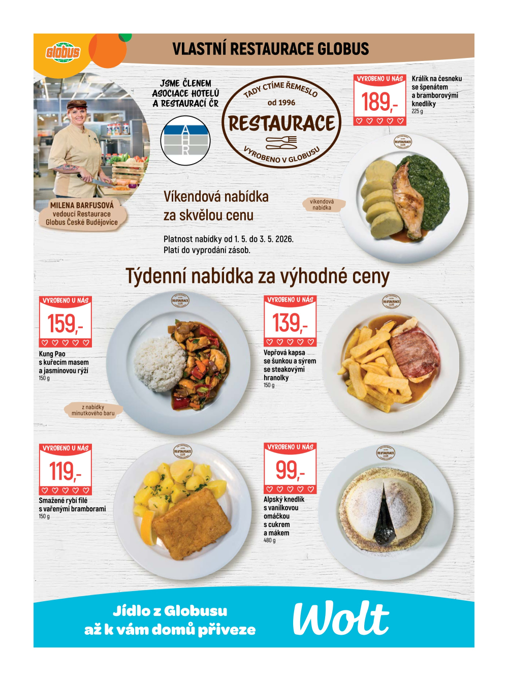 Leták Globus leták České Budějovice - strana 7